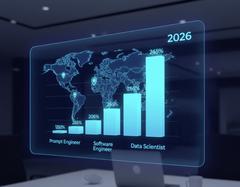 A 2026 salary comparison dashboard showing prompt engineer earnings rivaling other top tech roles