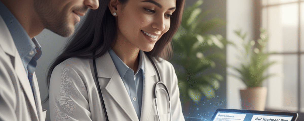 Generative AI in healthcare translating complex medical research into clear, patient-friendly education