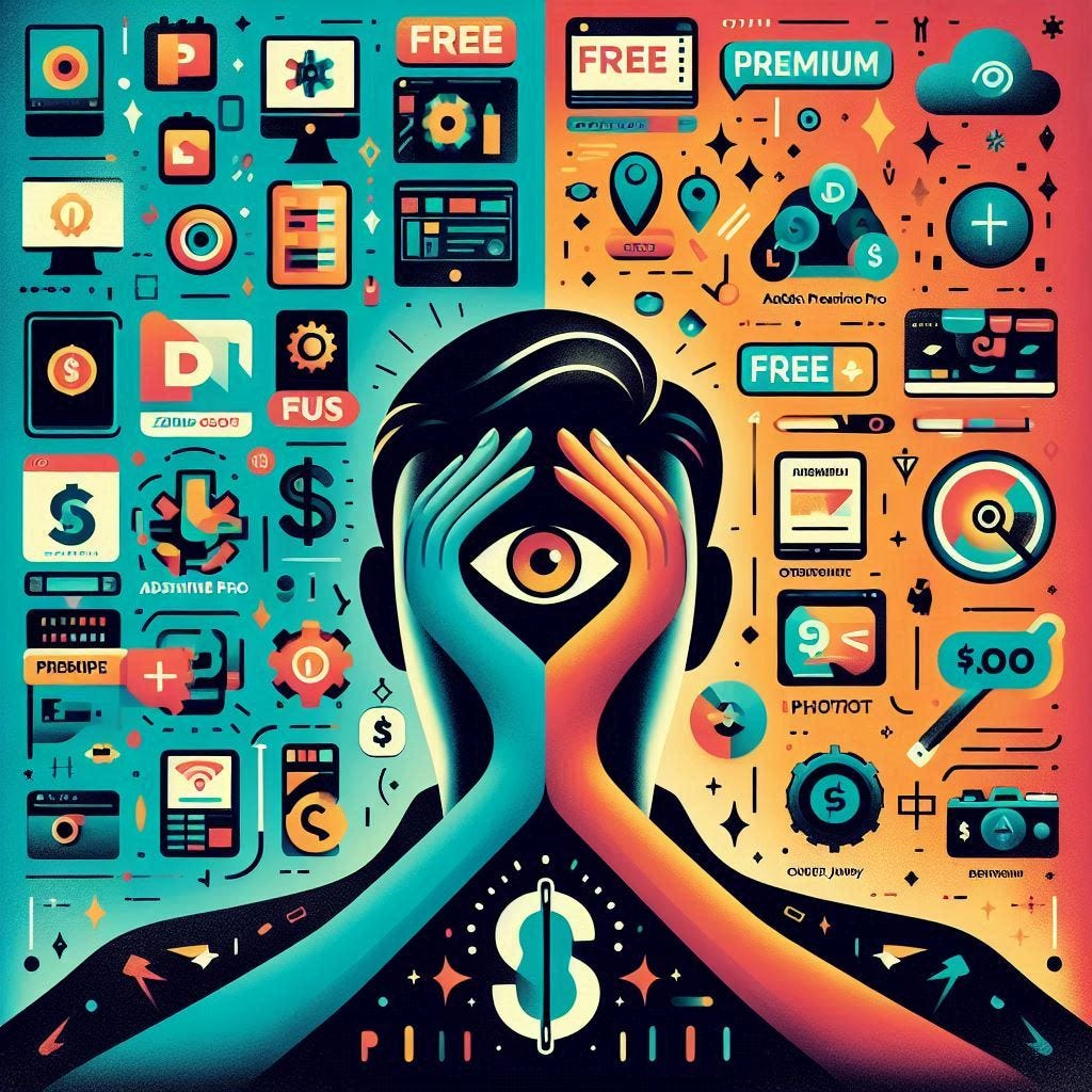 Screenshot of free AI prompt template library | Free vs. Paid AI Prompts