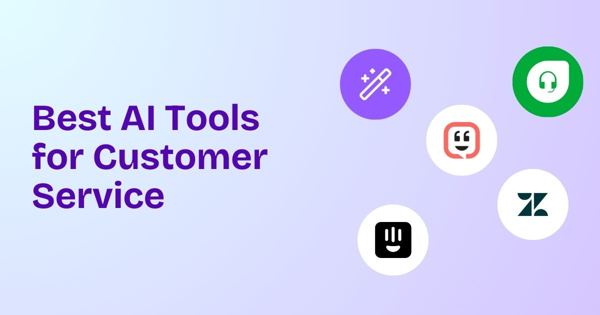 Example prompt flowchart for customer support workflow | AI tools for customer support