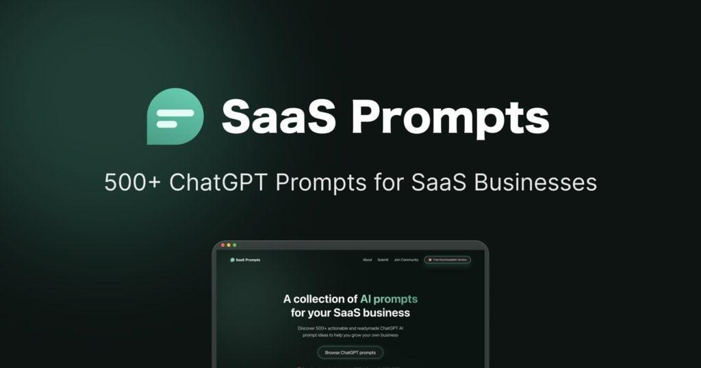ChatGPT prompt for SaaS feature ideation | ChatGPT prompts for SaaS