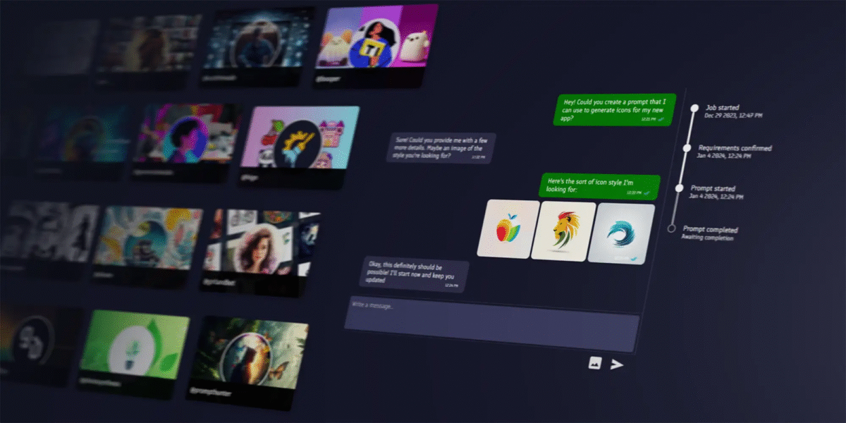 Screenshot of MyMagicPrompt prompt builder interface | MyMagicPrompt vs. PromptBase.