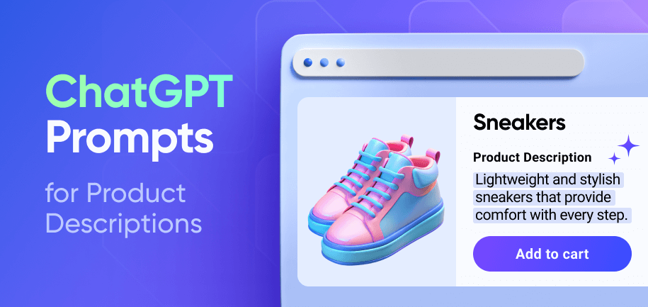 ChatGPT for e-commerce | ChatGPT prompts for e-commerce product descriptions