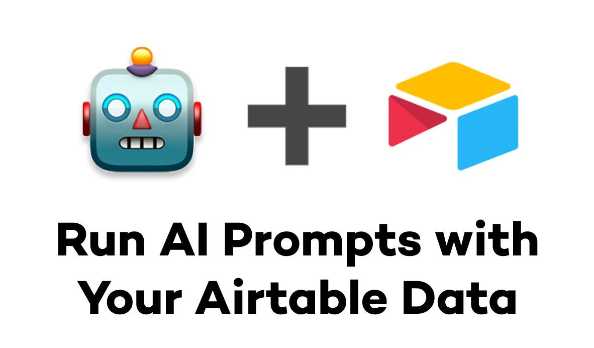 AI-generated Airtable database with auto-filled fields and categories | Airtable AI Prompts