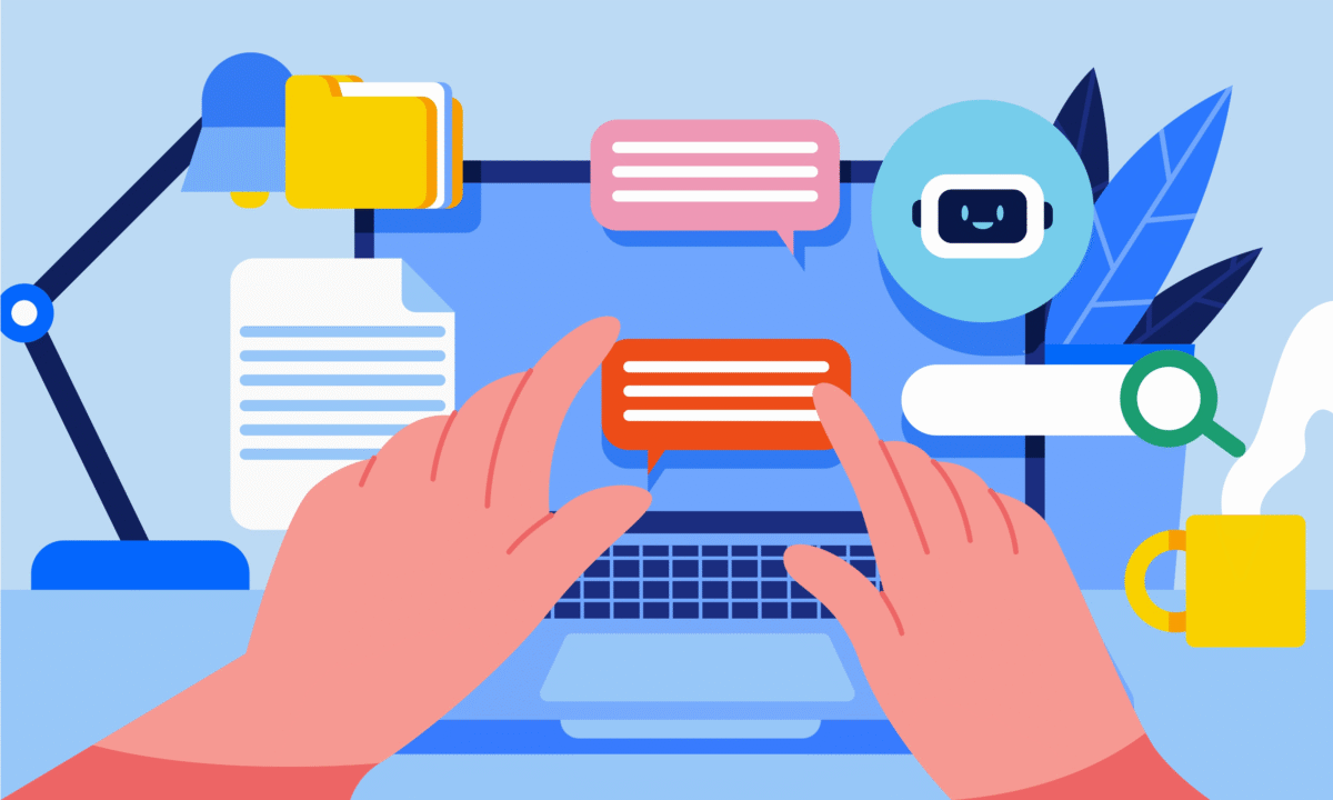 AI writing assistant drafting social media posts | Content creator AI tools