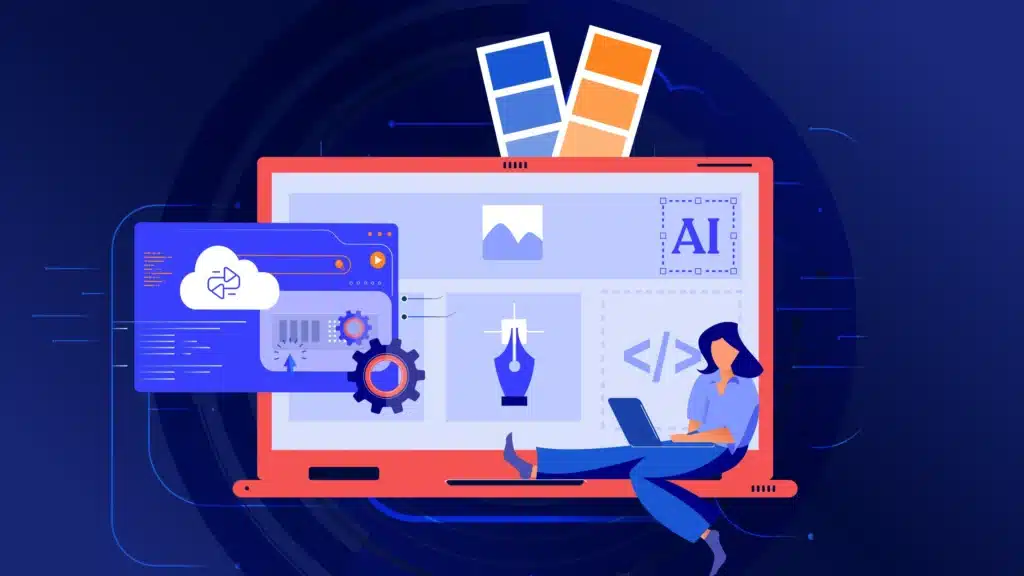 AI writing assistant drafting social media posts | Content creator AI tools