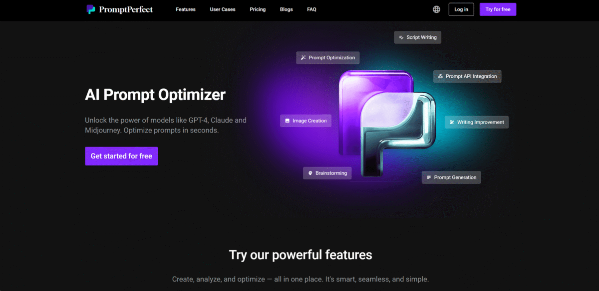 Example prompt flowchart showing structured vs unstructured AI prompts”| MyMagicPrompt vs. PromptPerfect