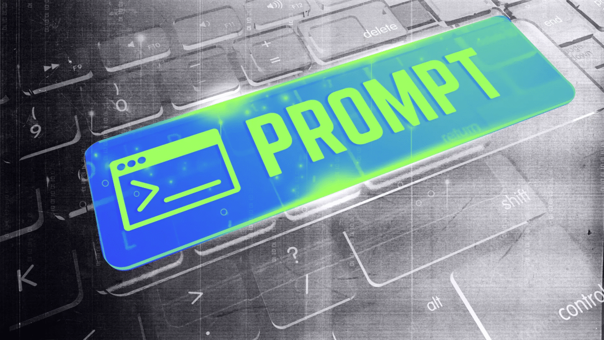 Example prompt flowchart showing weekly productivity planning | AI productivity prompts