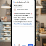 Example of an AI-generated Google Business Post for a bakery promotion.