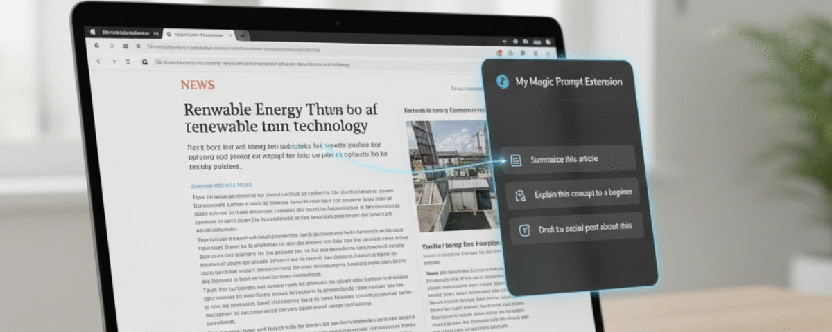 The Context-Aware Prompt How to Get AI Suggestions Based on Your Current Tab