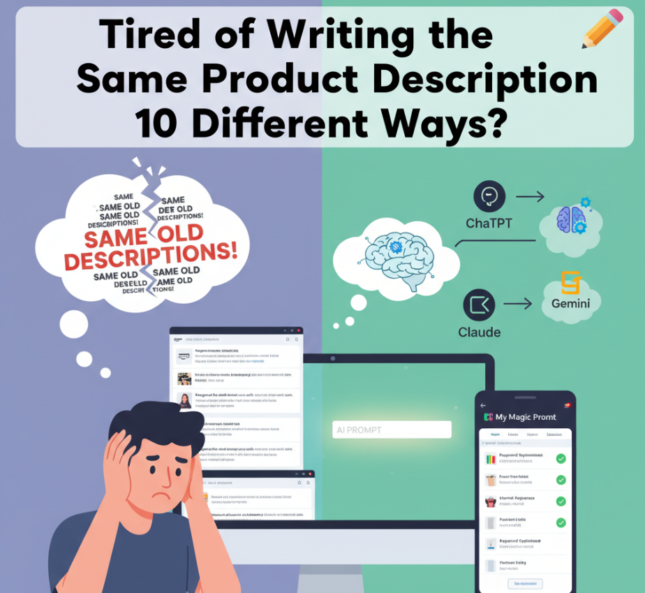 Tired of Writing the Same Product Description 10 Different Ways