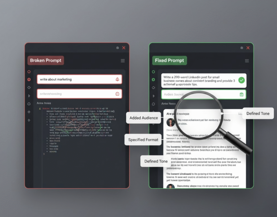Why Is My AI Prompt Not Working? 7 Common Mistakes and Fixes